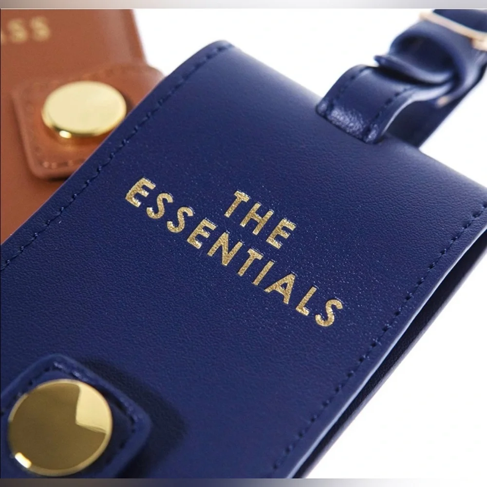 Graphique Passport Case and Luggage Tag Set, Business Class NEW